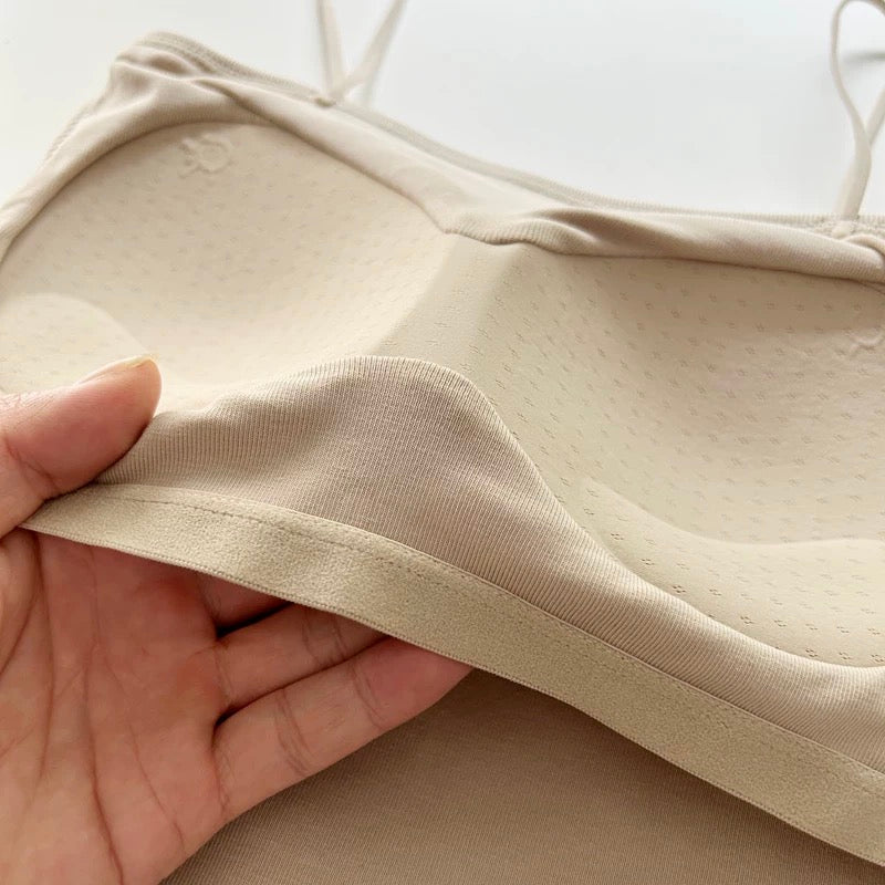 Shanghai Criss Cross Built-In Bra Top